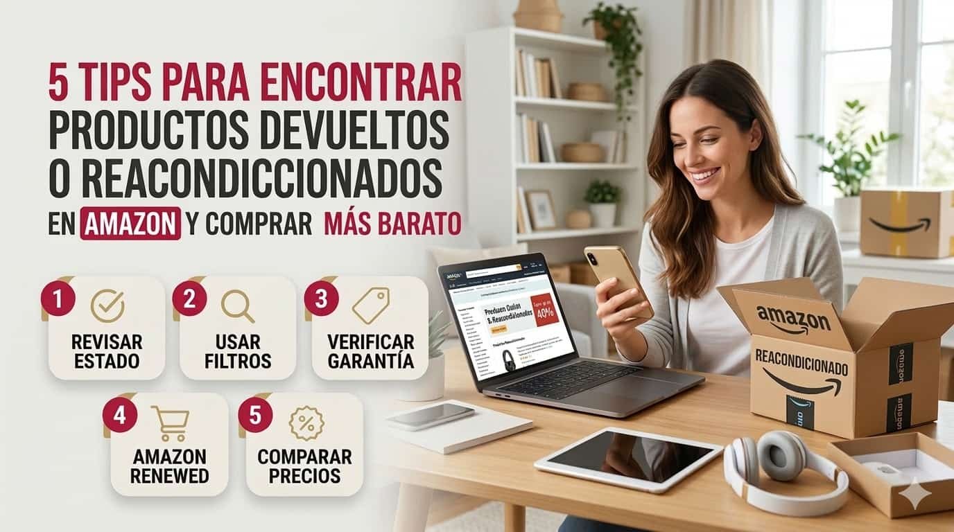 En este artículo exploramos el concepto de productos reacondicionados, una opción económica y sostenible para los consumidores modernos. Aprenderás sobre las ventajas de optar por estos artículos, que son reparados y verificados, asegurando calidad y funcionalidad. Además, descubrirás herramientas prácticas en Amazon que facilitan la búsqueda de productos reacondicionados y ofertas ocultas, así como la importancia de comparar precios y aprovechar temporadas de descuentos y promociones. No te pierdas consejos valiosos sobre cómo planificar tus compras para asegurar el mejor precio y la mayor satisfacción a la hora de adquirir tecnología de calidad a un precio reducido.