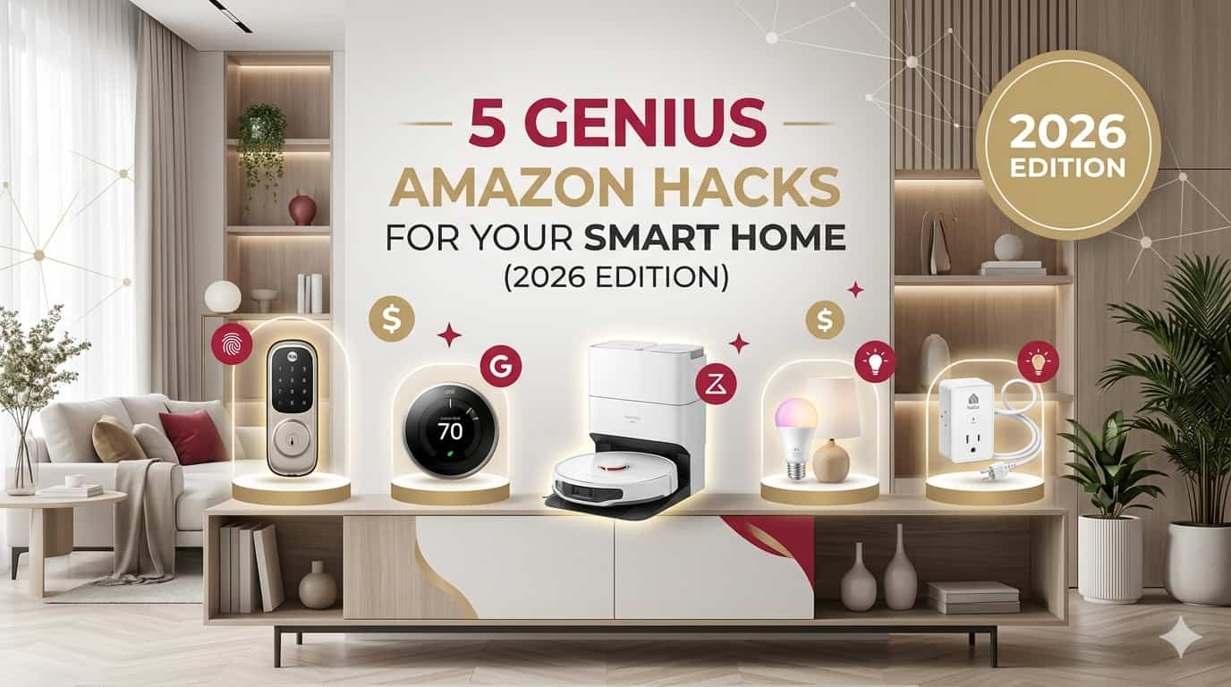 5 Gadgets de Hogar Inteligente que cambiarán tu vida en 2026 (y no son caros)