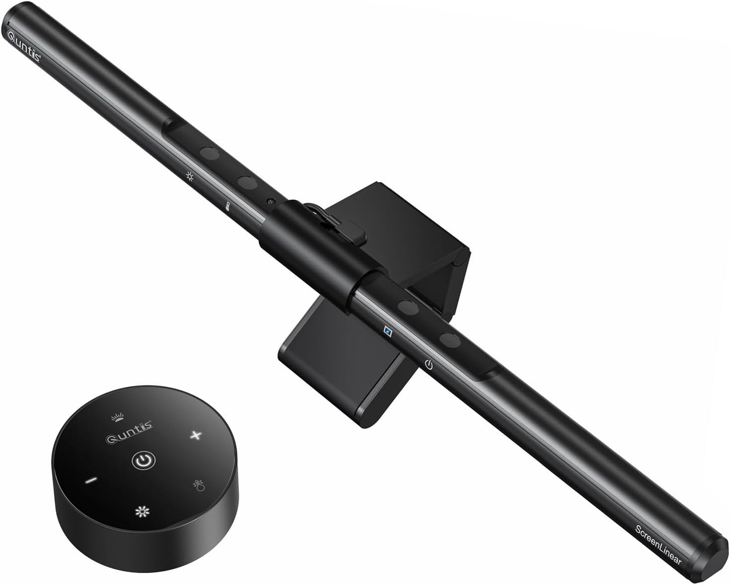 Guía definitiva: cómo armar tu oficina ergonómica en casa (edición 2026) Quntis Screen Linear Monitor Light Bar