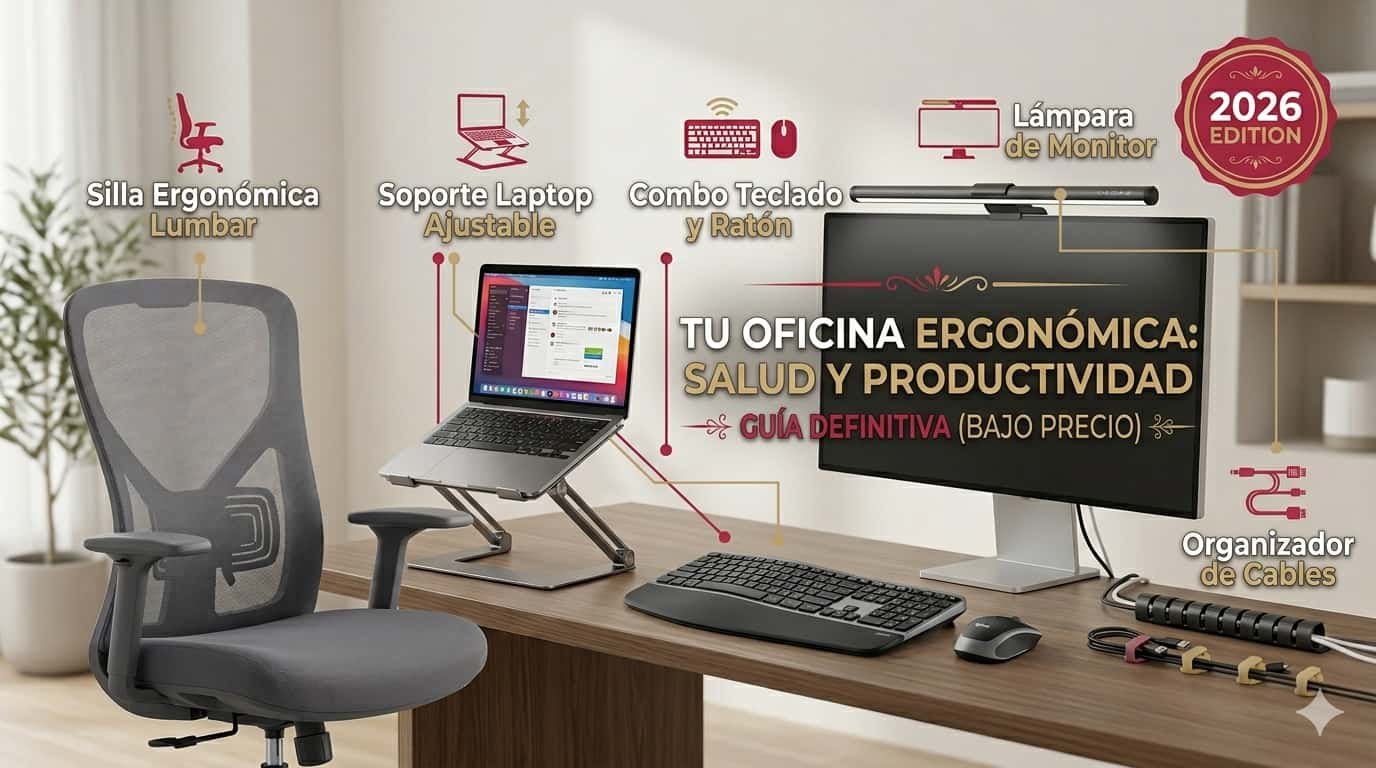 tu oficina ergonomica en casa