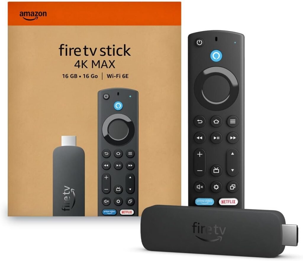 Amazon Fire TV Stick 4K Max (Mejor gadget para cualquier hogar)