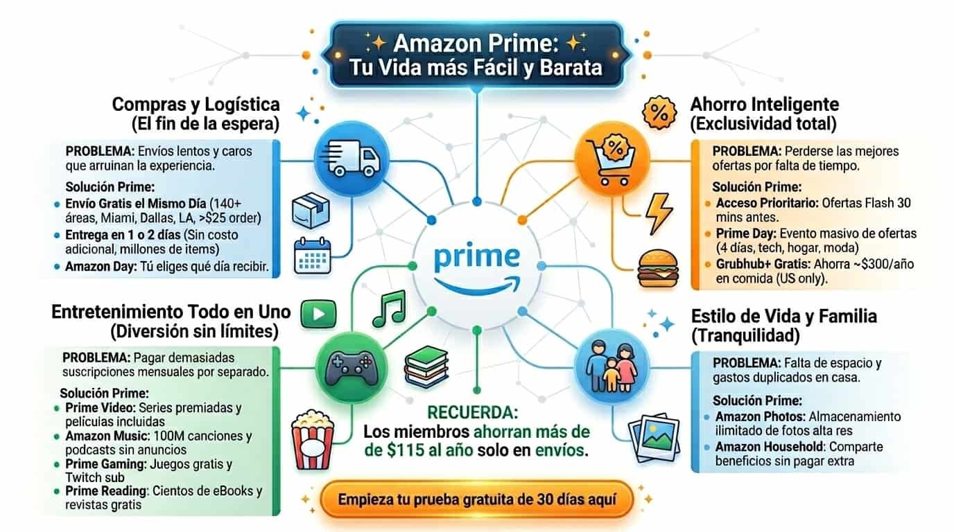 Amazon Prime: Tu Vida más Fácil y Barata