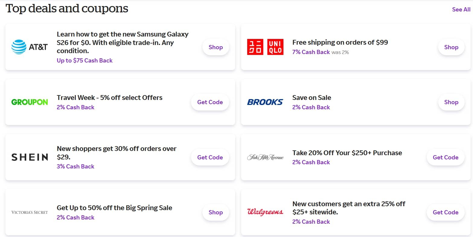 ofertas y cupones Rakuten